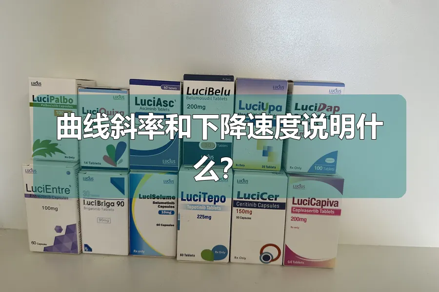 曲线斜率和下降速度说明什么?